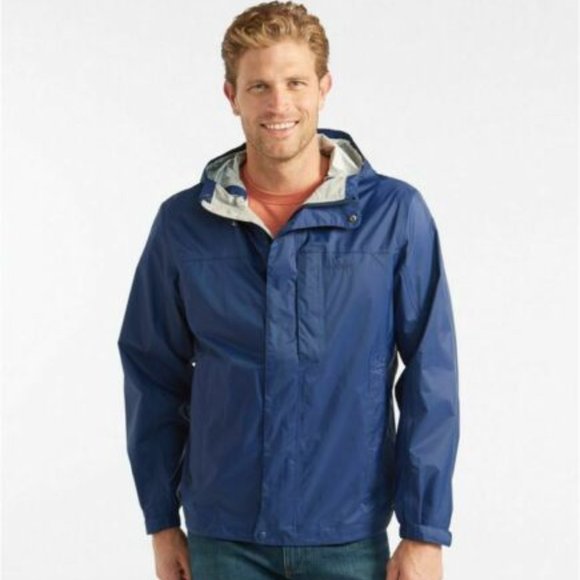 L.L. Bean Other - L.L. Bean Men's Trail Model Rain Jacket Waterproof Lightweight Size XXL H11957